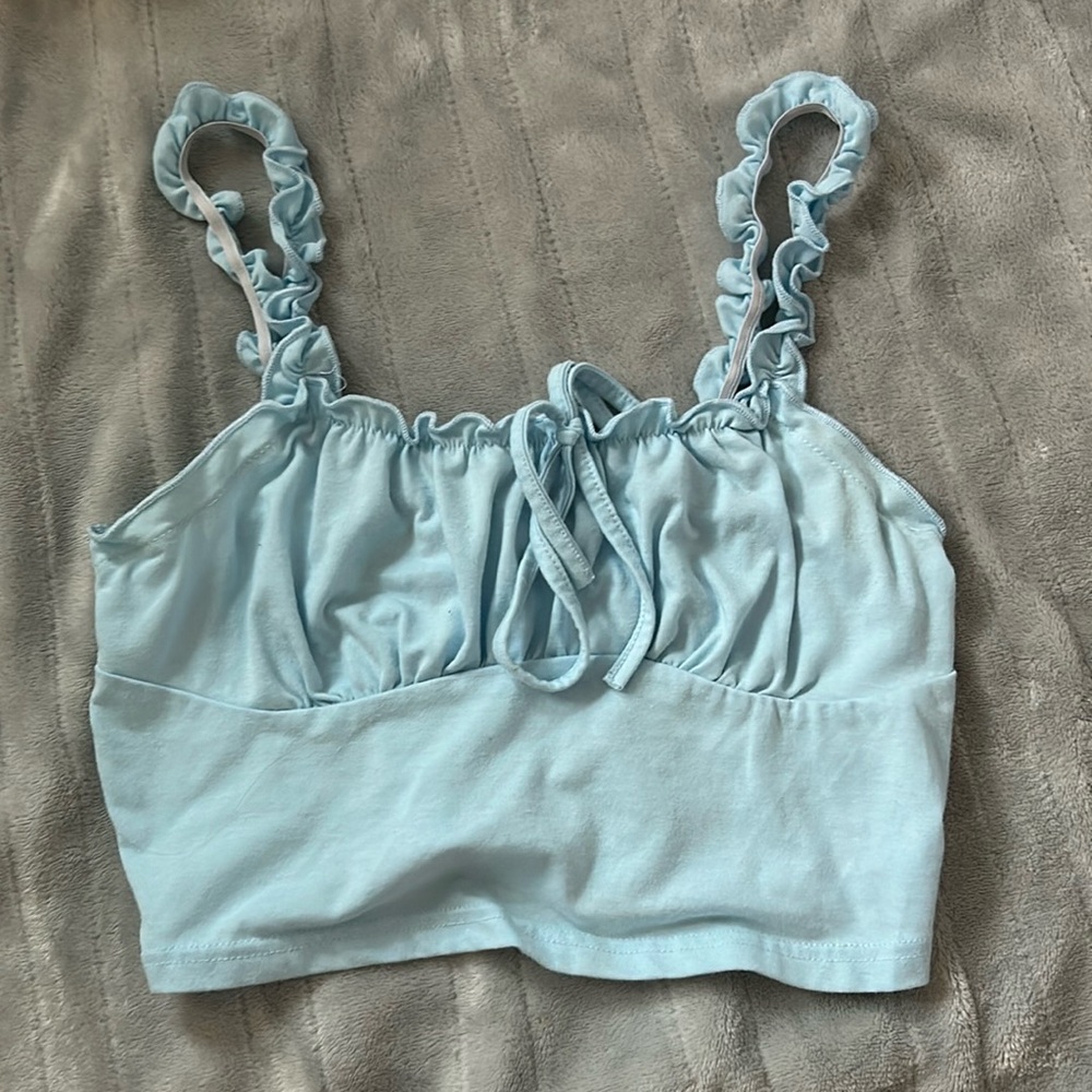 SHEIN Blue Tank Top